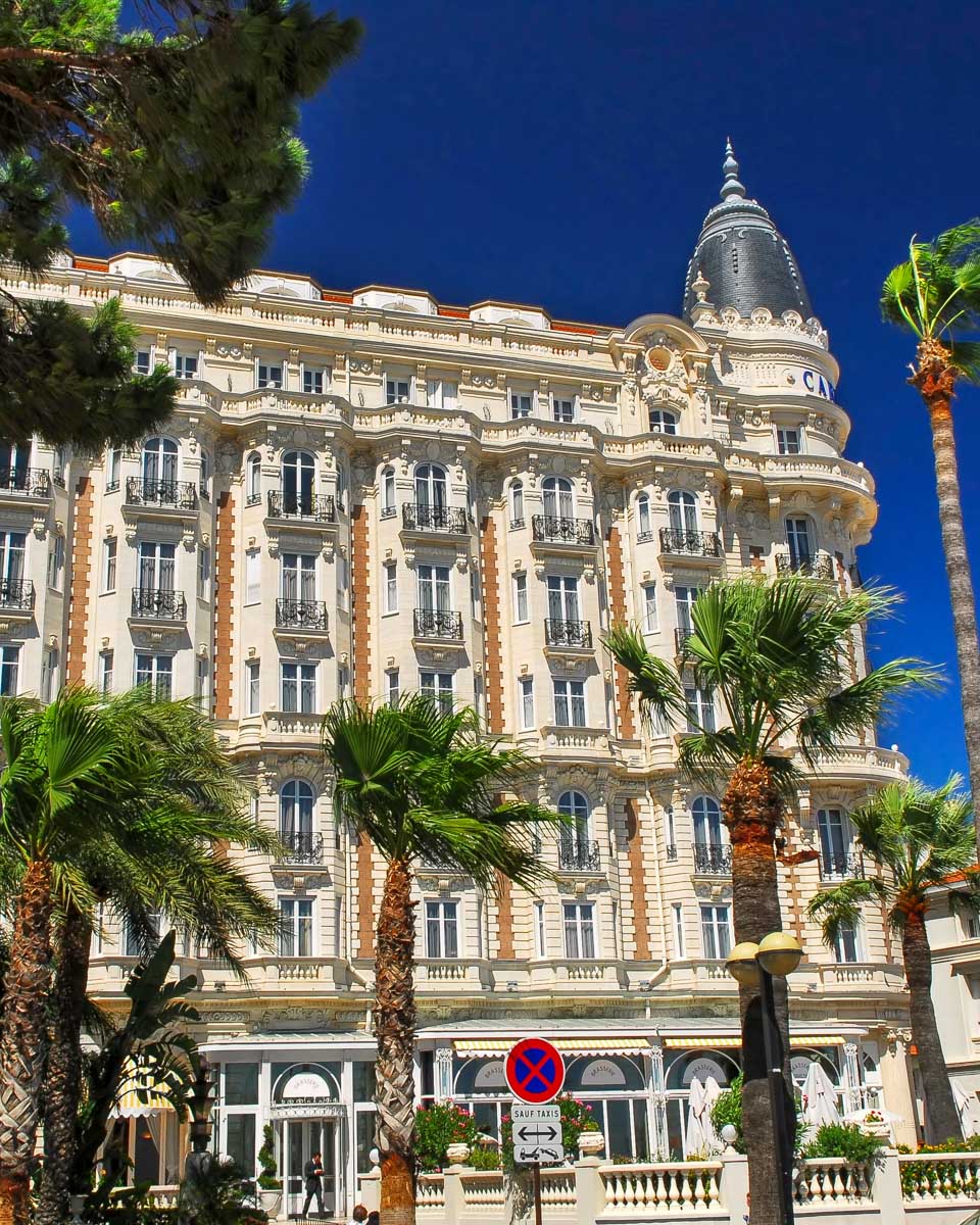 A-building-in-La-Croisette-on-a-tour-from-Cannes-France