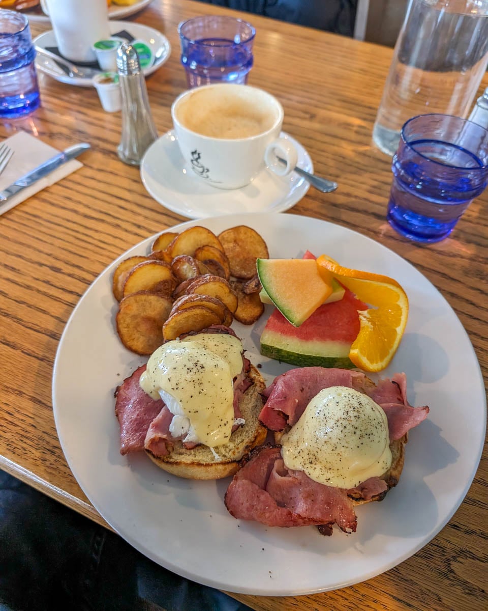 Breakfast-eaten-in Thessaloniki Greece