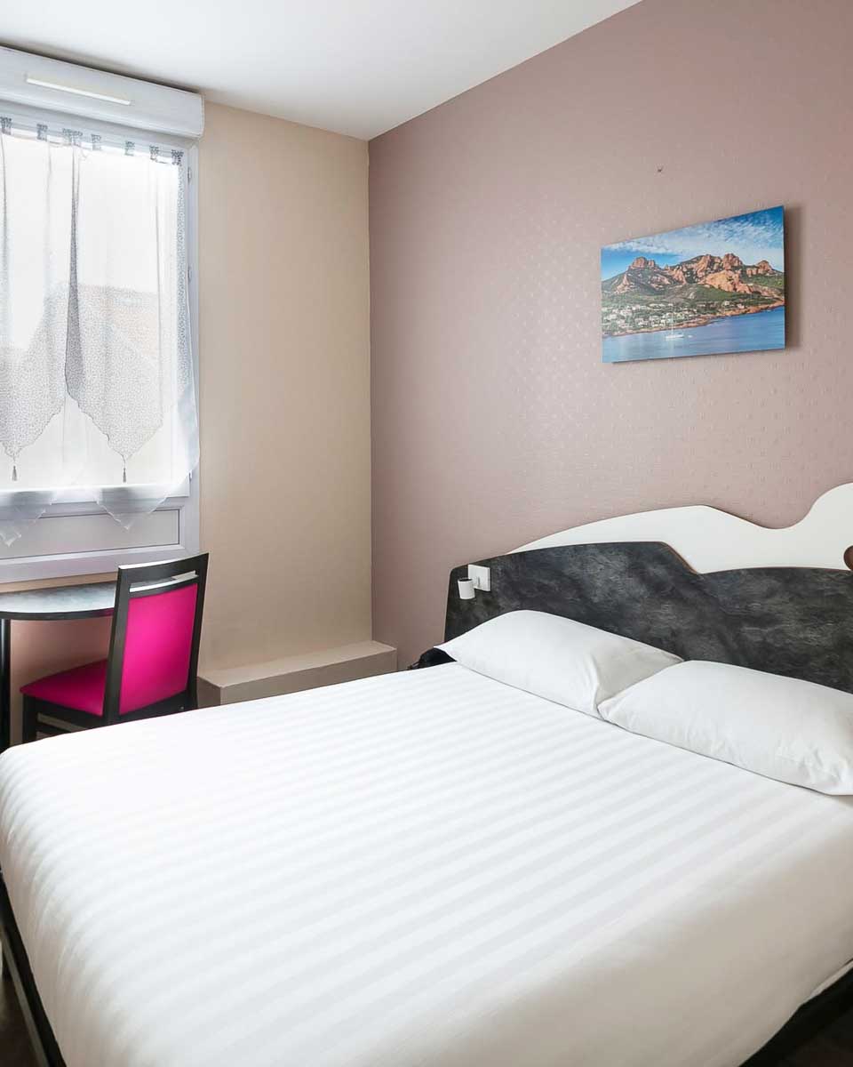 Hotel room at L'Esterel Hotel in Cannes