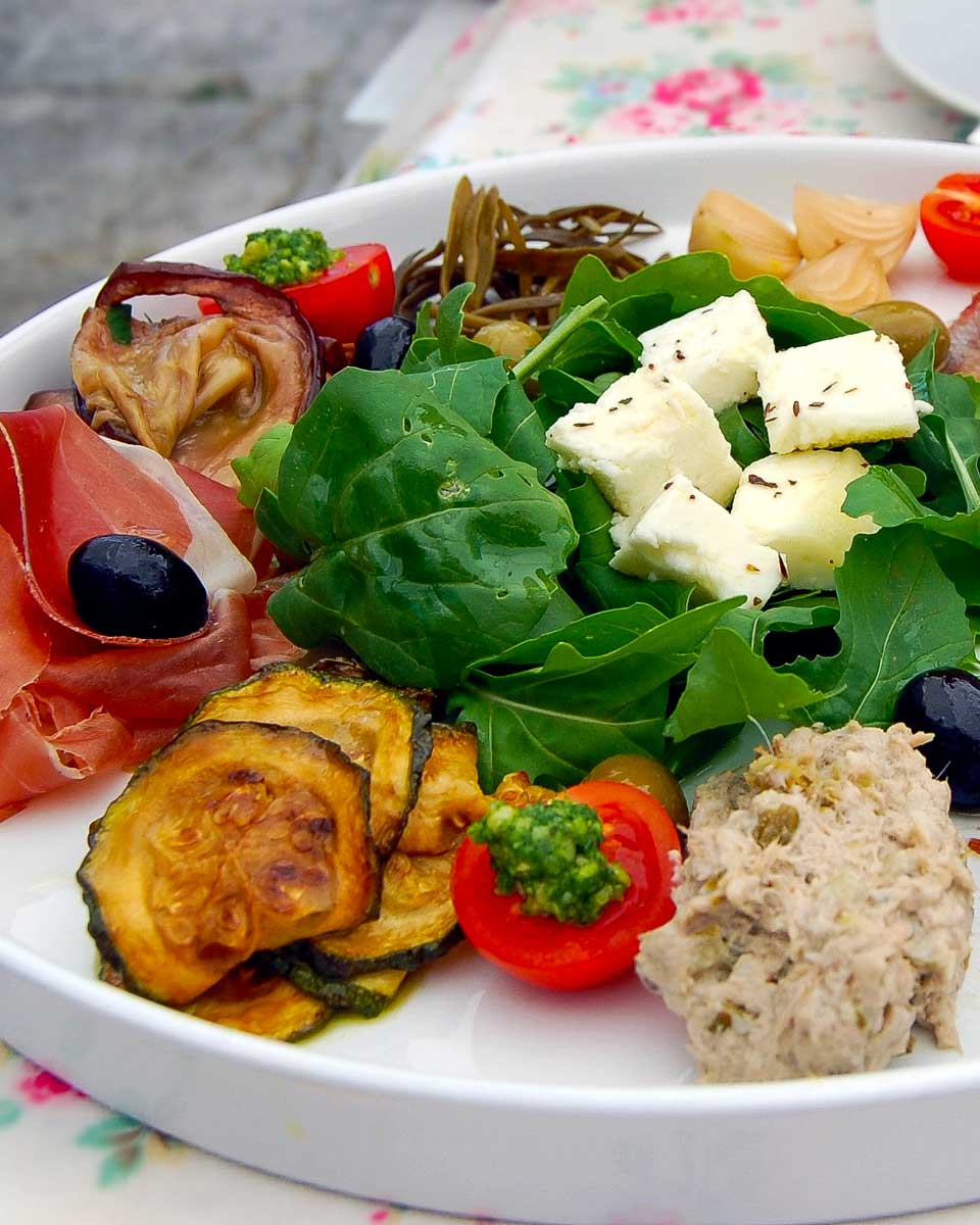 Meze-plate-eaten-on-a-food-tour-in-Zadar Croatia