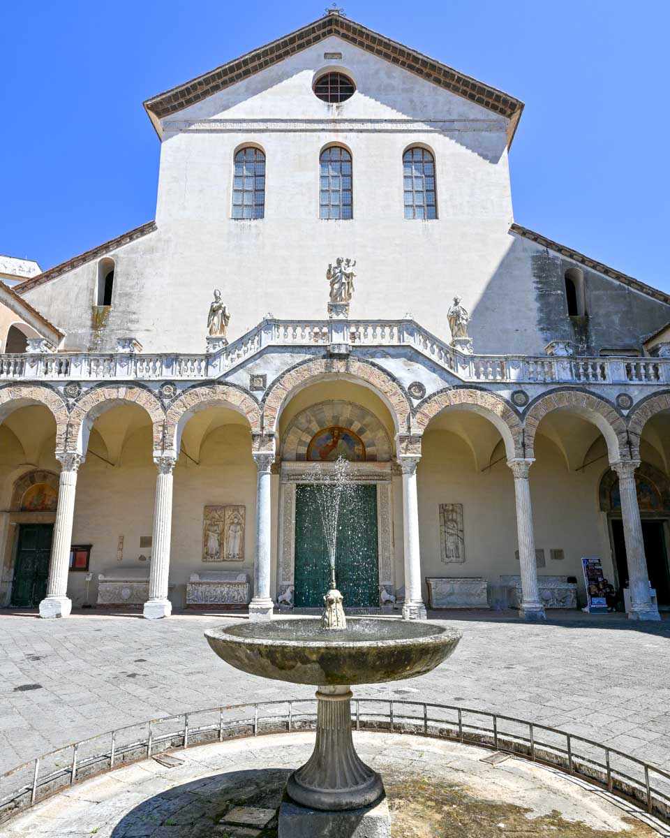Salerno Cathedral in Salerno Italy