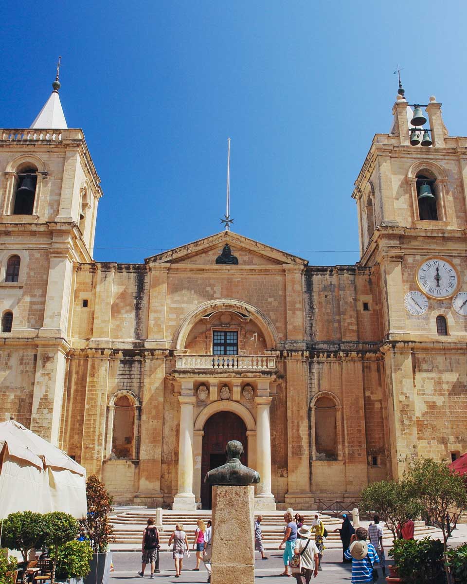 St.-Johns-Cathedral-seen-on-a-walking-tour-of-Valletta-Malta