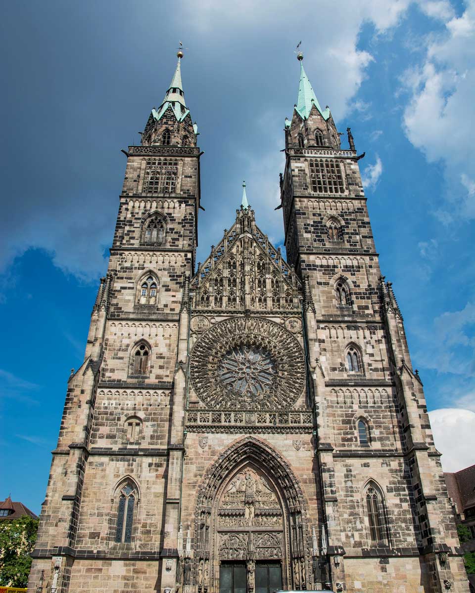 St. Lorenz church in Nuremberg Germany