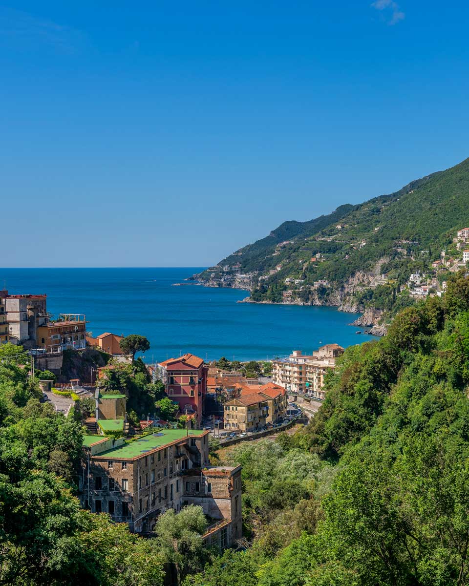 Vietri sul Mare close to Salerno Italy
